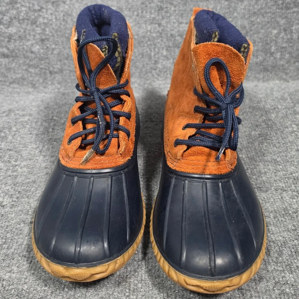 LaCrosse Polartec Lined Duck Boots Mens 10 Made in USA Suede Rubber Waterproof